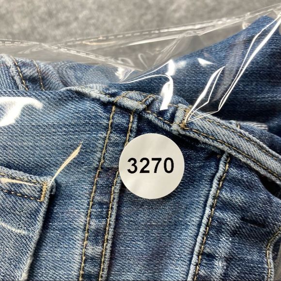 Fidelity light wash rolled ankle denim Jeans Size 30 - Picture 12 of 12